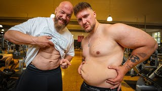 Fat Gone, Muscle Up Overweight Person Starts Building Muscle