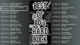 Best of 80s HARD ROCK Playlist