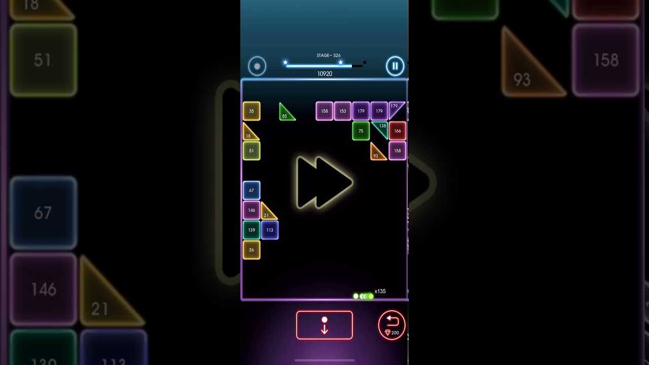 bricks breaker quest level 526