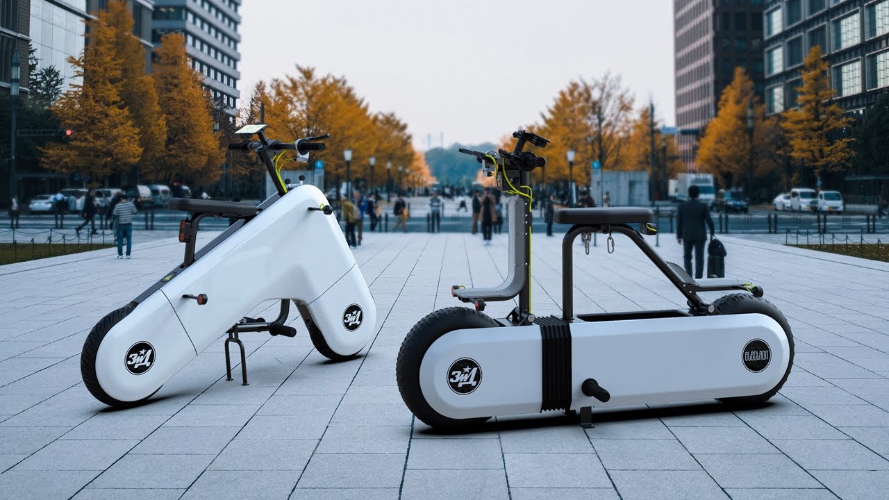 Top 5 Most Unique Scooters In The World Part4 YouTube