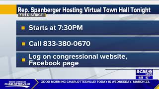 CBS19: Spanberger, Virginia Department of Veterans Services to Host Telephone Town Hall