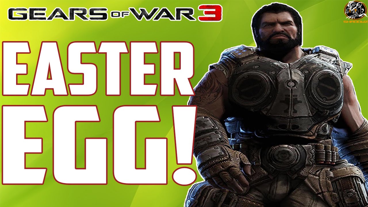 Gears of War 3 Easter Eggs "Dom Beard" Clocktower Easter Egg! (Gears