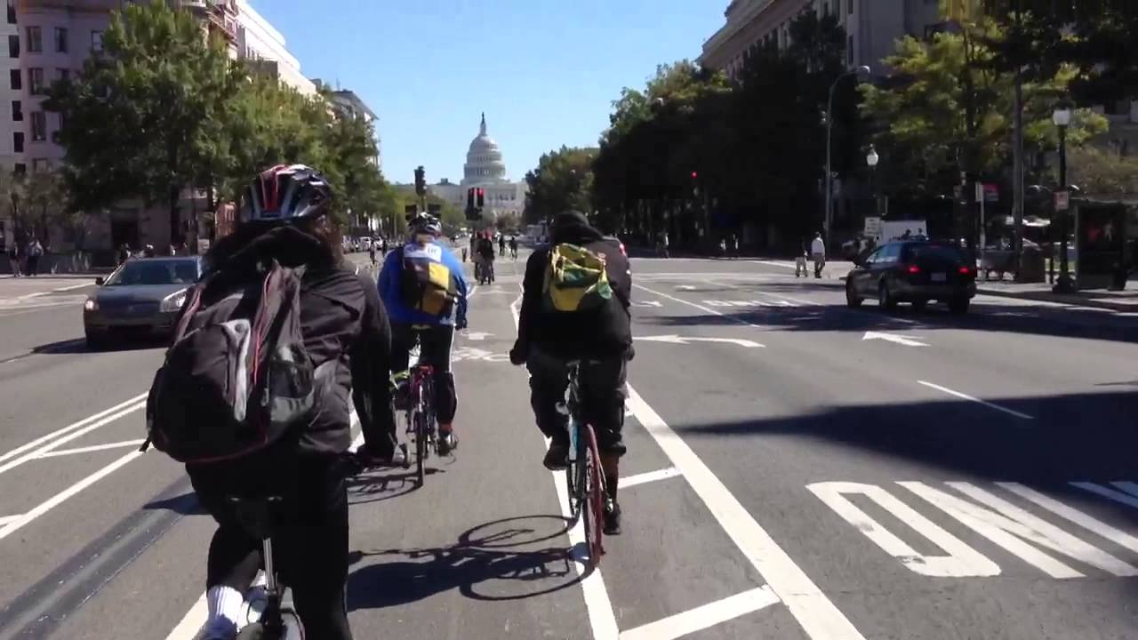 Washington DC bike ride - YouTube