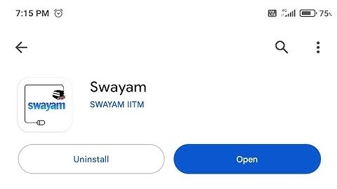 How to access Swayam NPTEL assignments in mobile phone application
