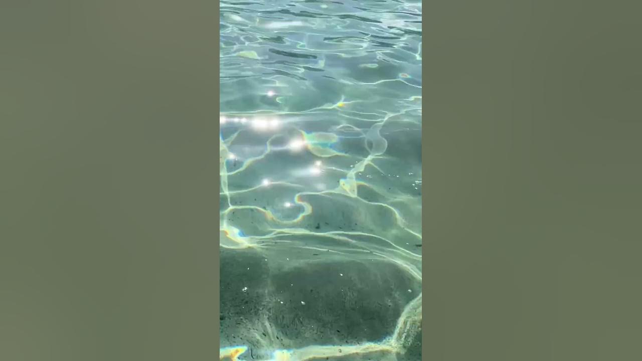 The beautiful sound of ocean waves is very soothing.