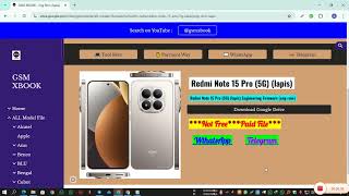 Redmi Note 15 Pro (5G) (lapis) Engineering Firmware [eng rom] | #engrom #firmware #redminote15pro5g screenshot 4