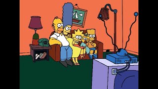 Simpsons couch gag 23