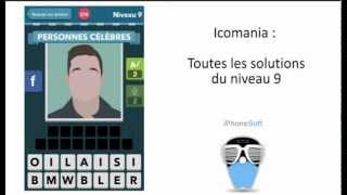 Solutions Icomania : Toutes les solutions du jeu du niveau 9 screenshot 3