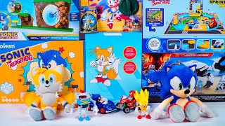 Sonic 3 toy collection unboxing | Tornado Biplane | Ultimate talking Sonic figure | ASMR Review