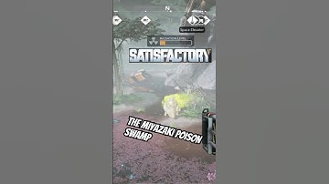Hunting for Hard Drives in the Friendly Satisfactory Swamp #shorts #satisfactory