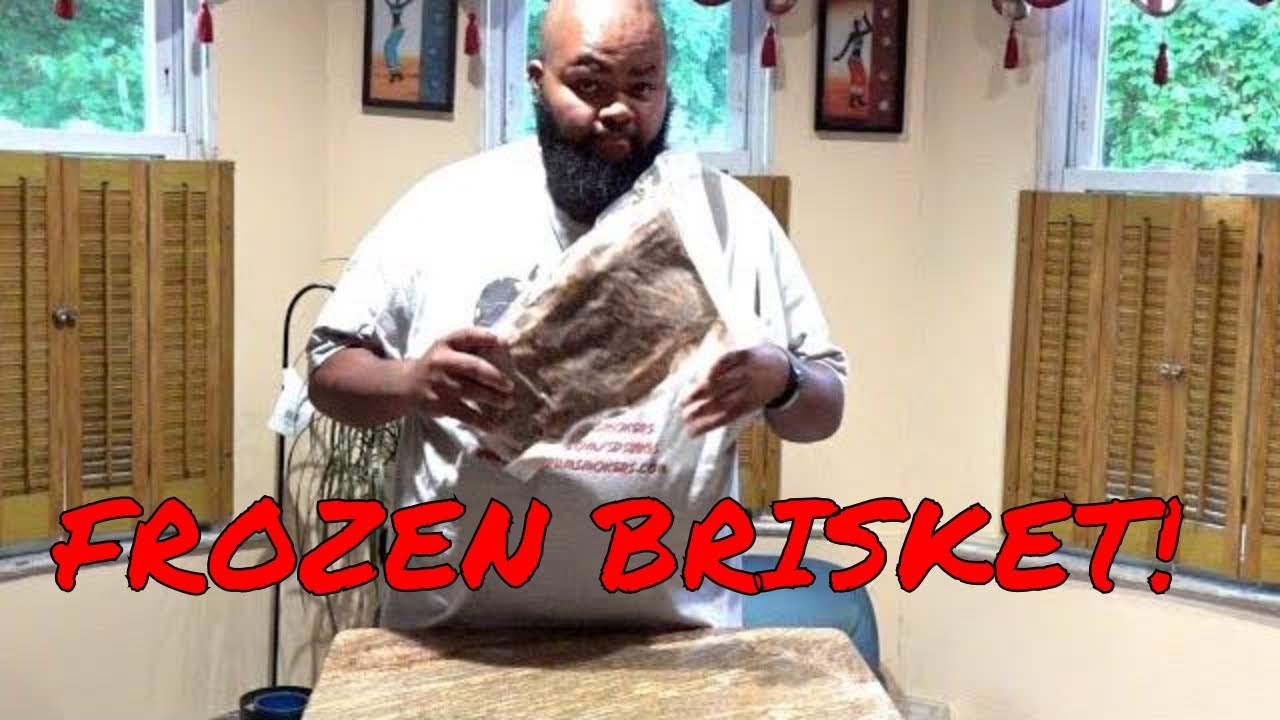 Sdsbbq - Frozen Brisket Experiment Slow N Sear (Ed) On Charlotte The Weber Kettle - Pt 1 Of 2