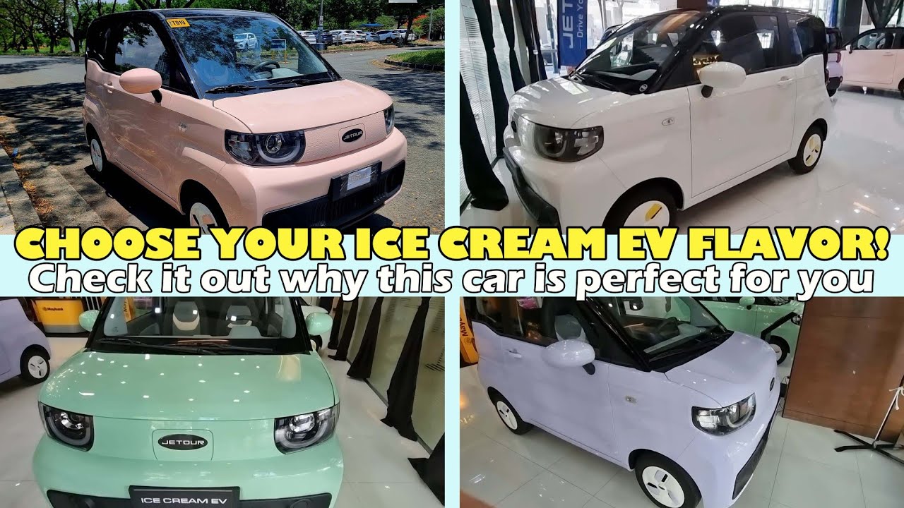 Jetour Ice Cream EV car 2023 Philippines highlights/strong points /short review YouTube