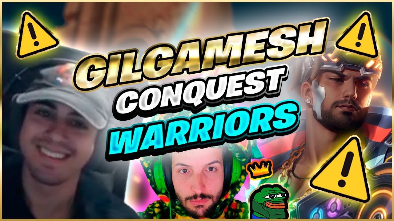 GILGAMESH, EMPEZAMOS BIEN LA SEASON | Julio | Smite Ranked Conquest Abecewarrior #8 DuoQ Warchi ⚔️