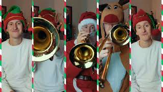 Slade - Merry Xmas Everybody Arranged For Brass Quintet With Sheet Music