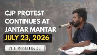CJP Protest July 23: Protesters gather at Jantar Mantar screenshot 2