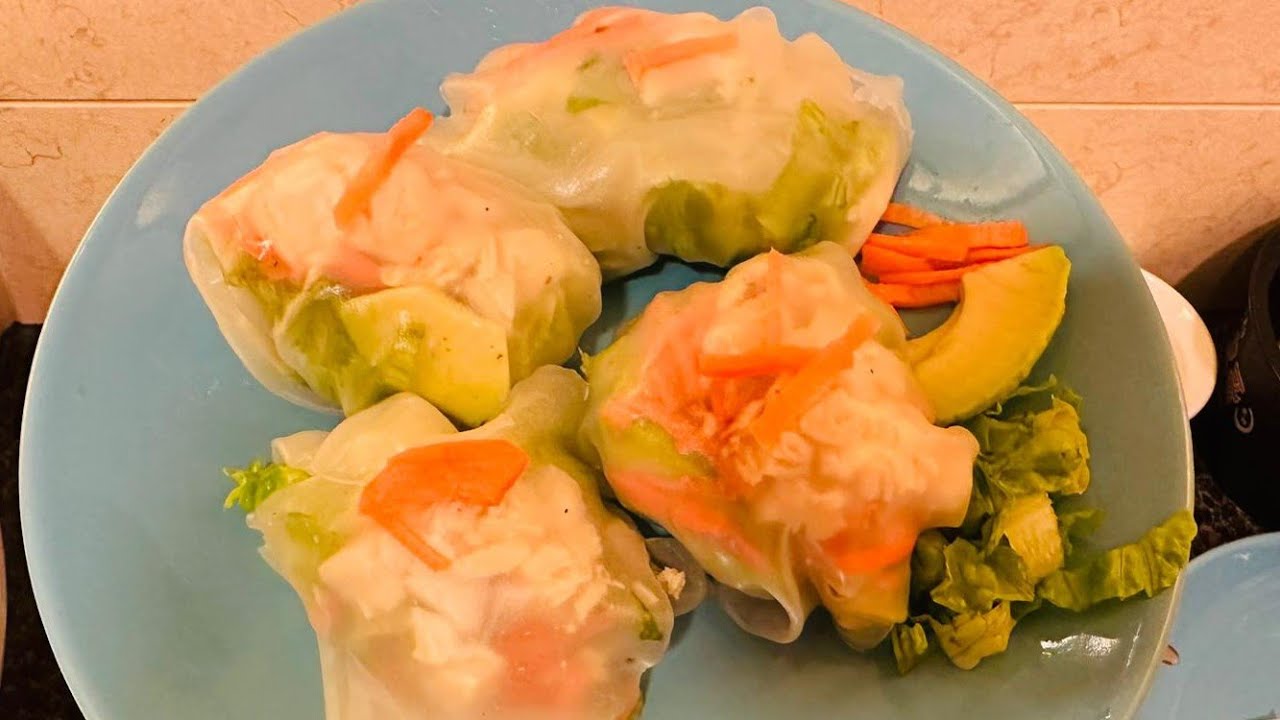 RESEP RICE PAPER ROOL RECIPE || CARA BUAT RICE PAPER ROOL || COOKING ...