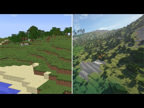 【Minecraft】 如何让我的世界变得更加真实？MC整合包分享！