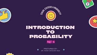 STA104/STA108: Chapter 4 Introduction to Probability  Part 14