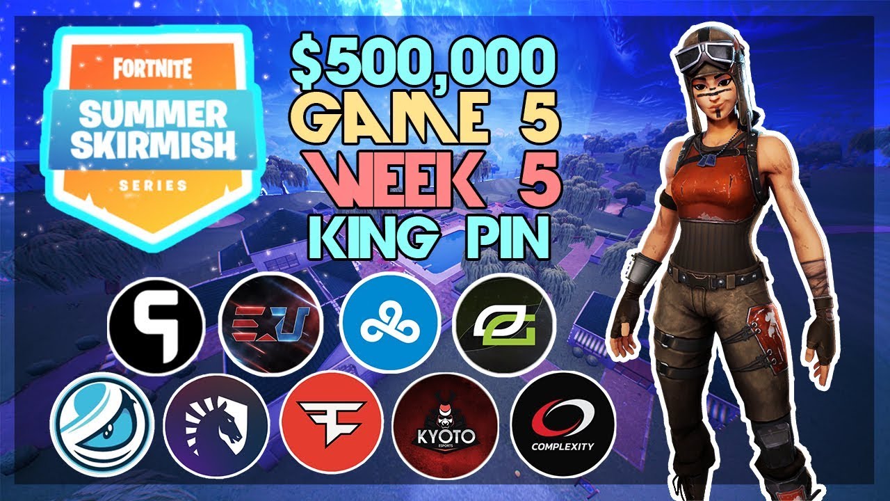 $500,000 🥊King Pin Summer Skirmish🥊 Week 5 Game 5 (Fortnite)