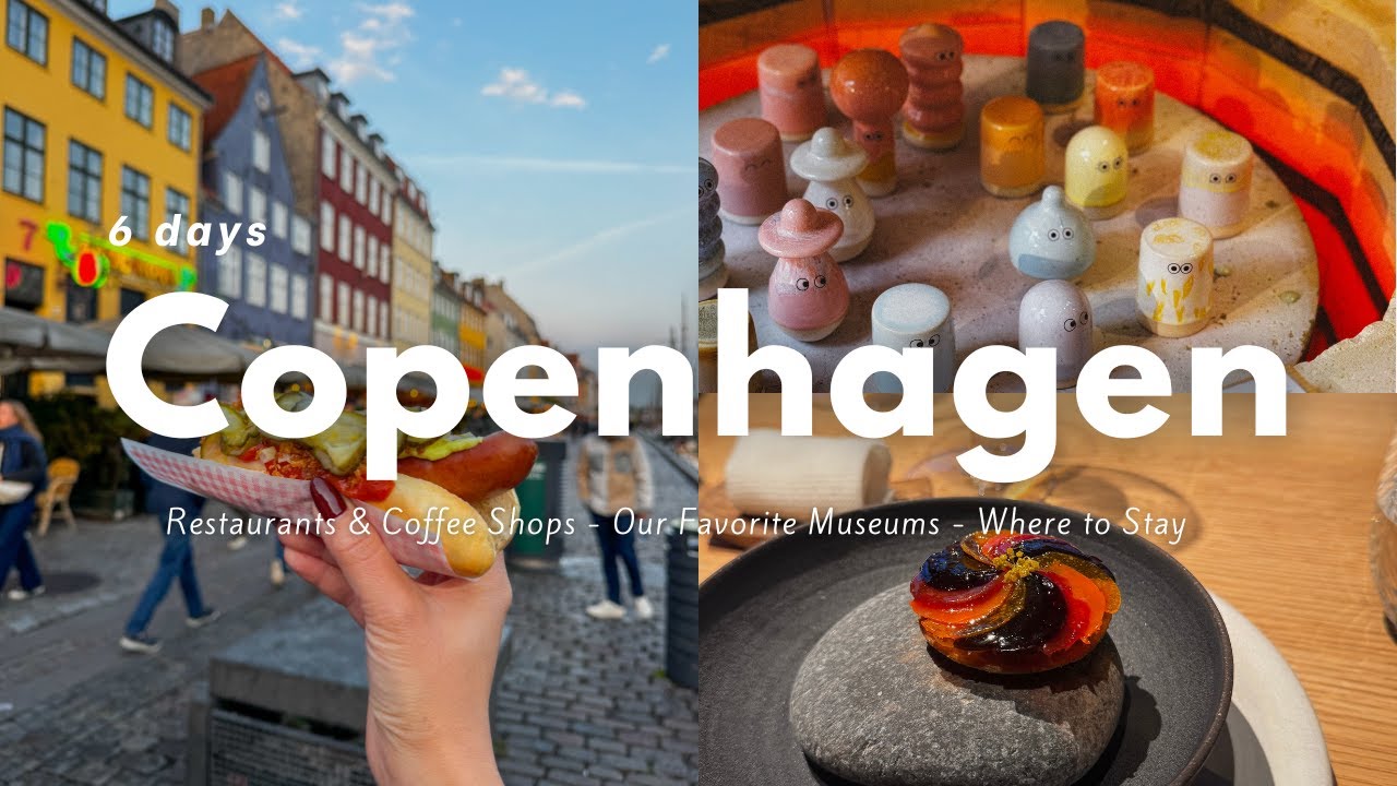 Copenhagen Travel Vlog: Michelin Dining, Design, Pastries, Museums & Boat Tour