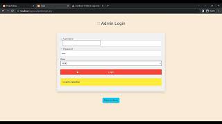 Project Approval System | PHP & MySQL | PHP Project