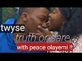 twyse truth or dare with peace olayemi/twyse family//try not to laugh//entertainment//naija fun/joy