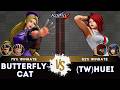 KOF XV ▰ BUTTERFLY-CAT (Hinako/Billy/Heidern) 🆚 (TW) HUEI (Vice/Vanessa/Leona)🎞️Replay Match - 5/26