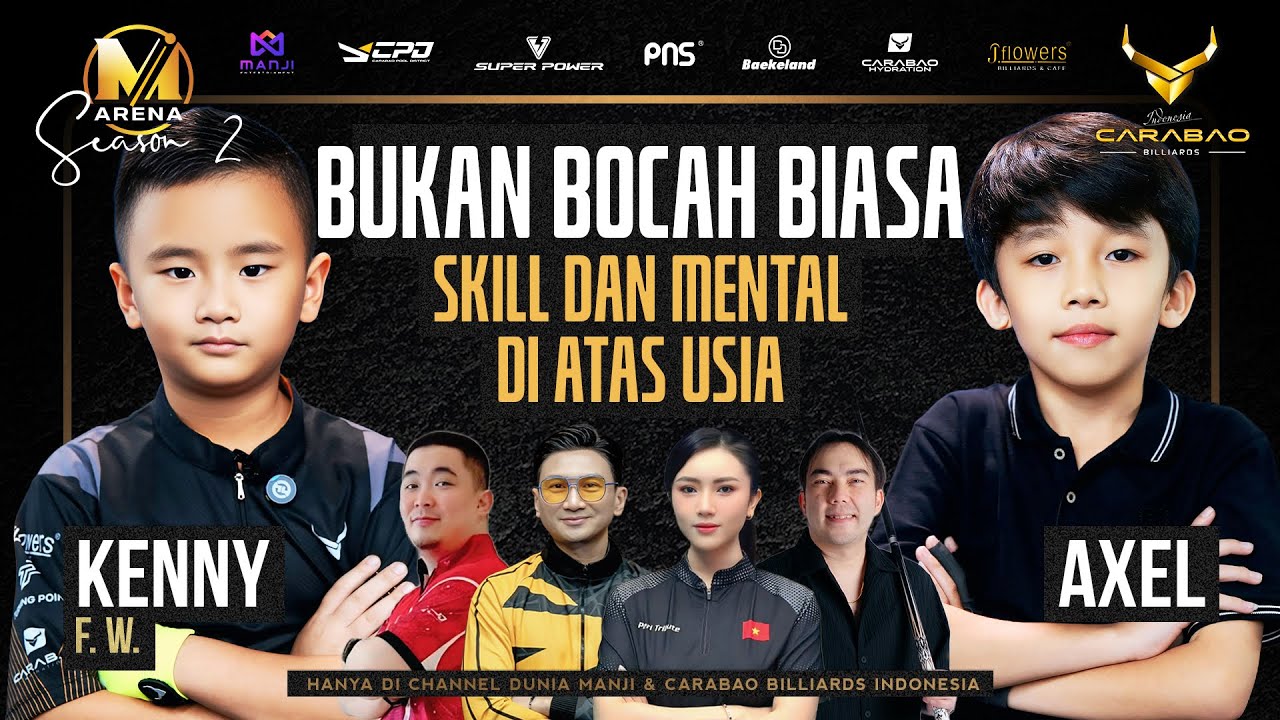 BUKAN BOCAH BIASA, SKILL & MENTAL DI ATAS USIA ‼️ Kenny FW Vs Axel ‼️ M ARENA SEASON 2