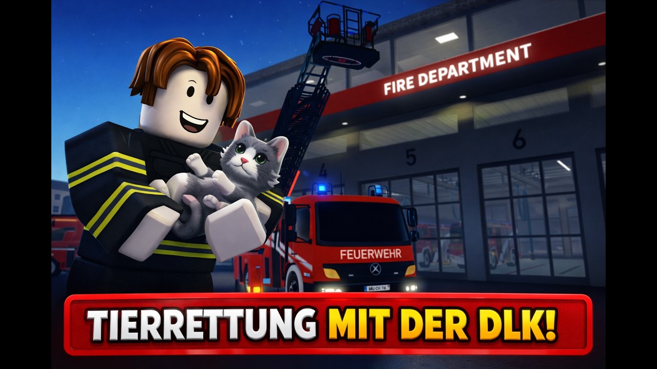 Tierrettung als DLK! (Notruf Hamburg RP)