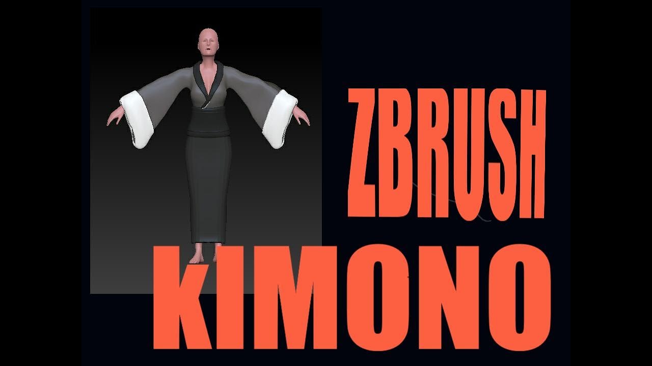 kIMONO IN ZBRUSH 2021.5! FAST AND SIMPLE!! YouTube