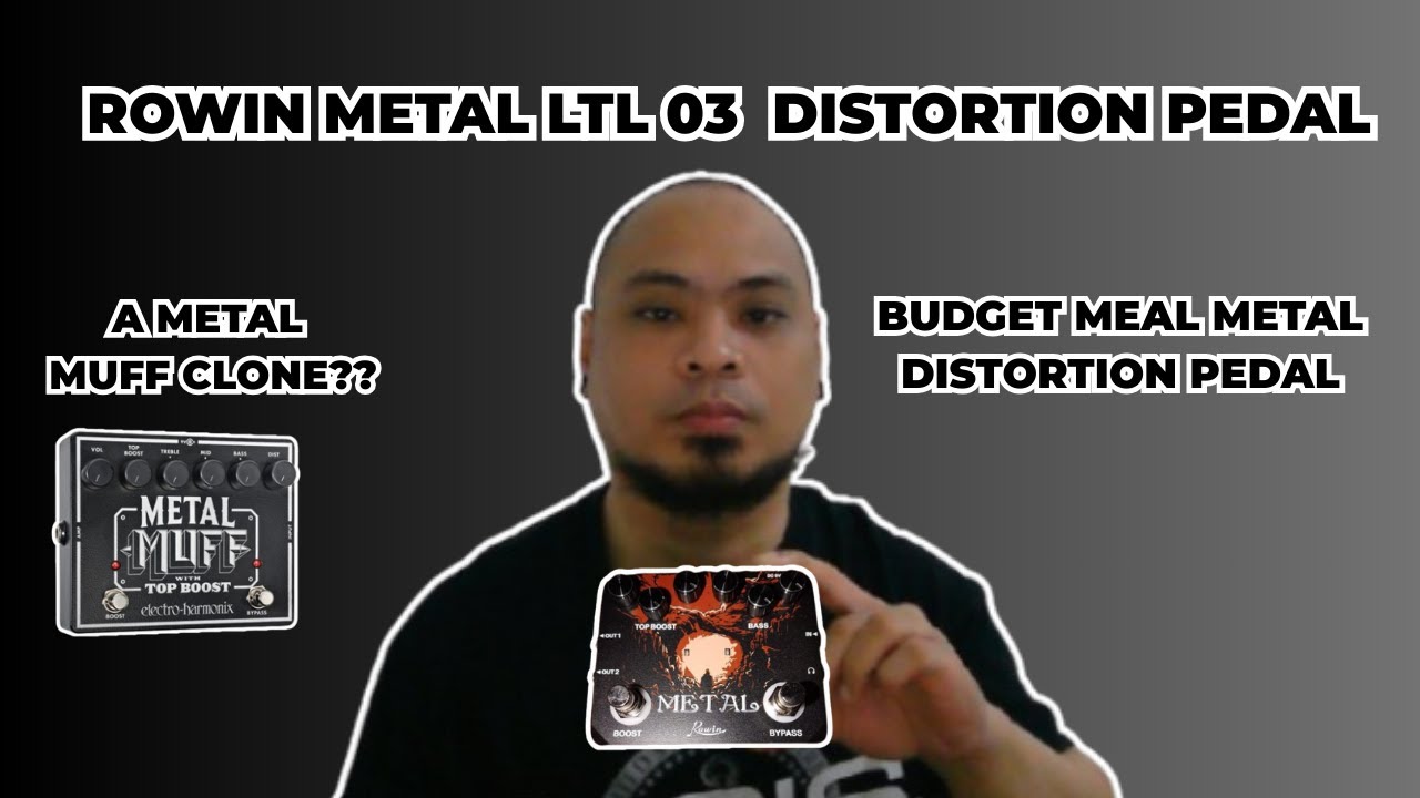 Rowin LTL 03 Metal Distortion Pedal Unboxing