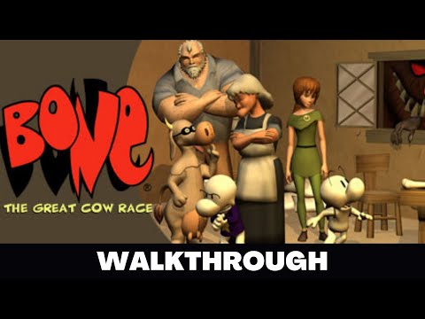 BONE: THE GREAT COW RACE Full Game Walkthrough - No Commentary Gameplay