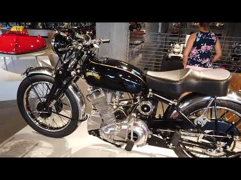 Motorsport Barber Vintage Museum. Vincent Mc. Vincent HRD. "Södra Appalacherna 2019". Tomas Ericsson