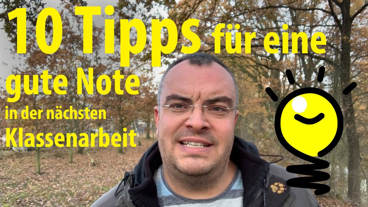 10 Tipps - So lernst du für die nächste Klassenarbeit! | Lehrerschmidt