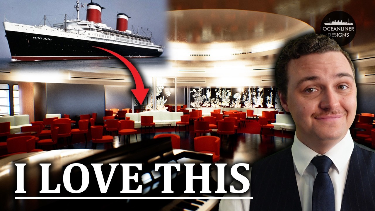 Inside the SS United States' STUNNING First Class