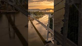 bridge construction on the Amazon River#bridge #restorationproject #aiart #shorts