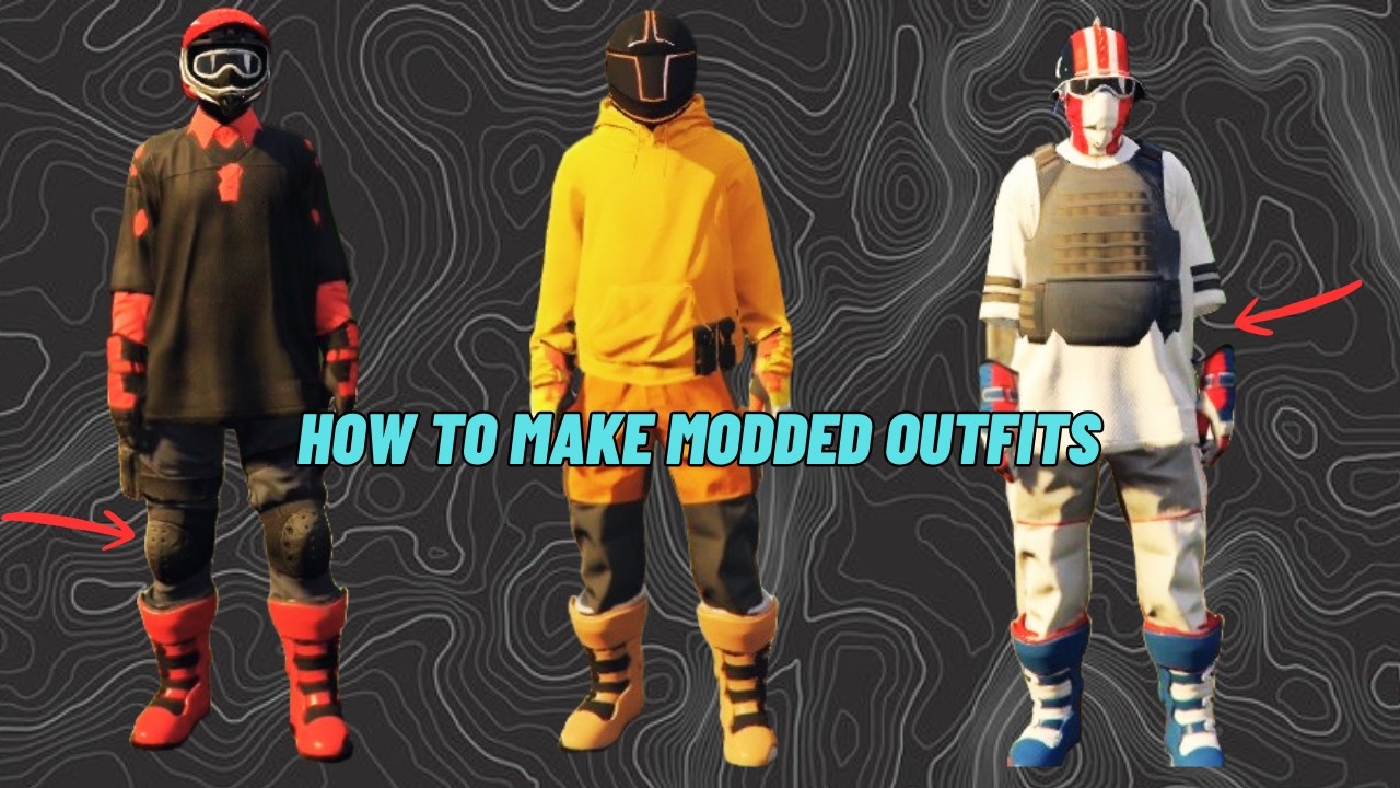 how to make multiple moded gta outfits (TRANSFER GLITCH)