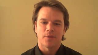 Matt Damon's Backstage Promise2612