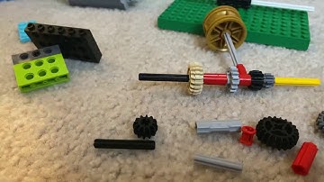 Tutorial on my Lego 4 speed transmission