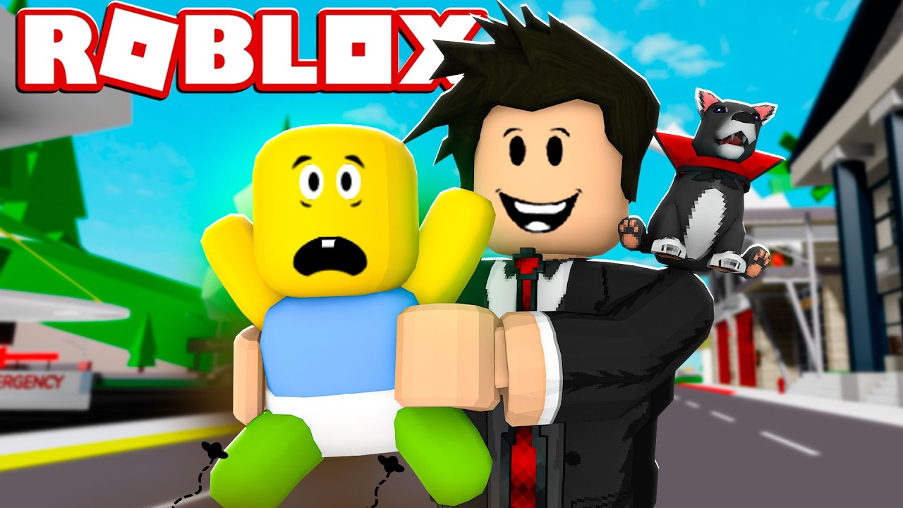 LOKIS ACHOU BEBÊ ABANDONADO | Roblox - Brookhaven