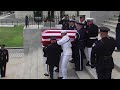 U.S. Capitol Bids Final Farewell as Sen. Lindsey Graham's Casket Departs