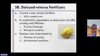 Week 7, Unit 5C, Video 10   Improving NUE Delayed Release Fertilizers