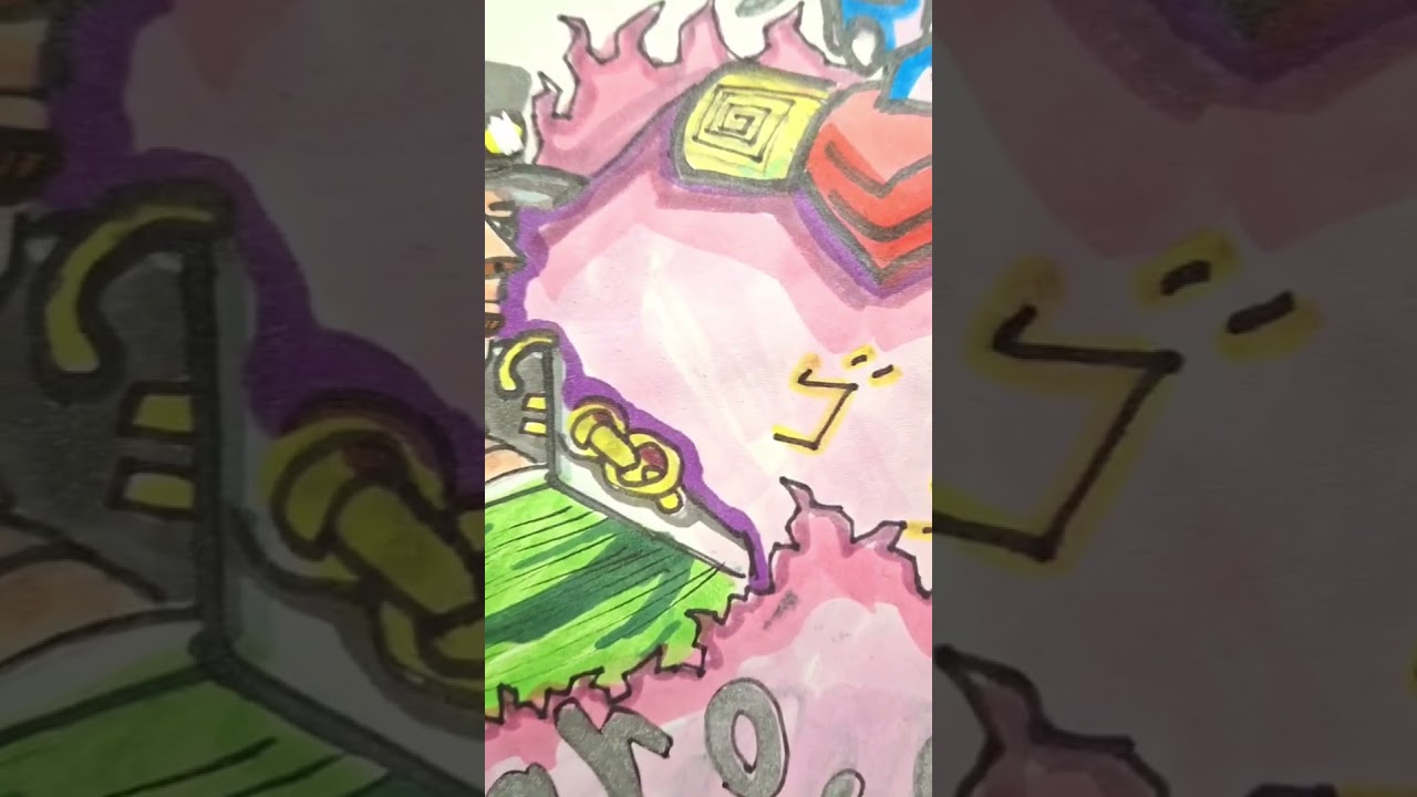 Нарисовал джотаро из Джо Джо