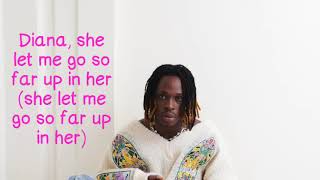 Diana - Fireboy DML & Chris Brown ft. Shensea (lyrics)