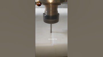 derlin job 60mm length bit #cncrouter #router #wood #machine #cnc