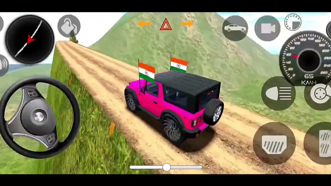 Modified Mahindra Thar😈Games:Indian Thar (Gadi Wala Games) Car Game Android Game - And roid Gameplay