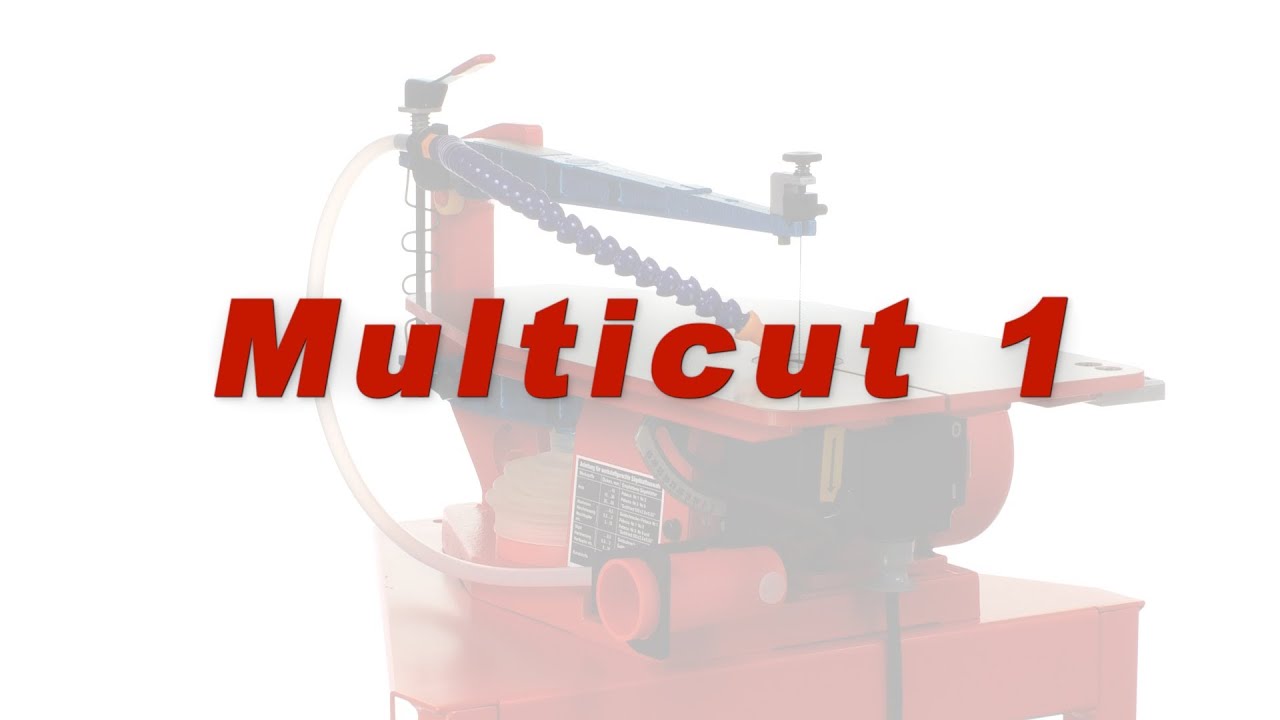 Hegner - Multicut 1 E - MC1E Scrollsaw (vario + electric