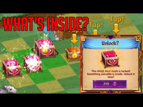 Opening All My Red Egg Chests - What Chains Do They Contain? | Merge Dragons