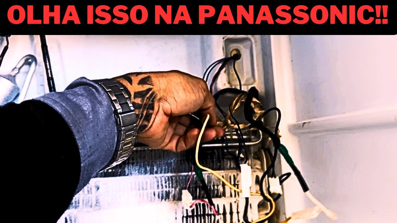 Geladeira Panasonic não gela em baixo