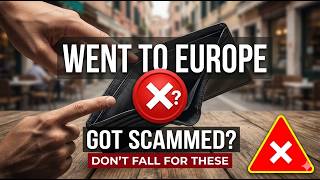Tourists Are Getting Scammed in Europe (Don’t Fall for This)